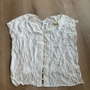 Women's White Swim Cover-up